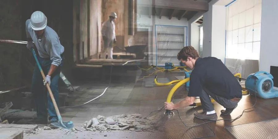 Water Damage Restoration services in Milton, MA